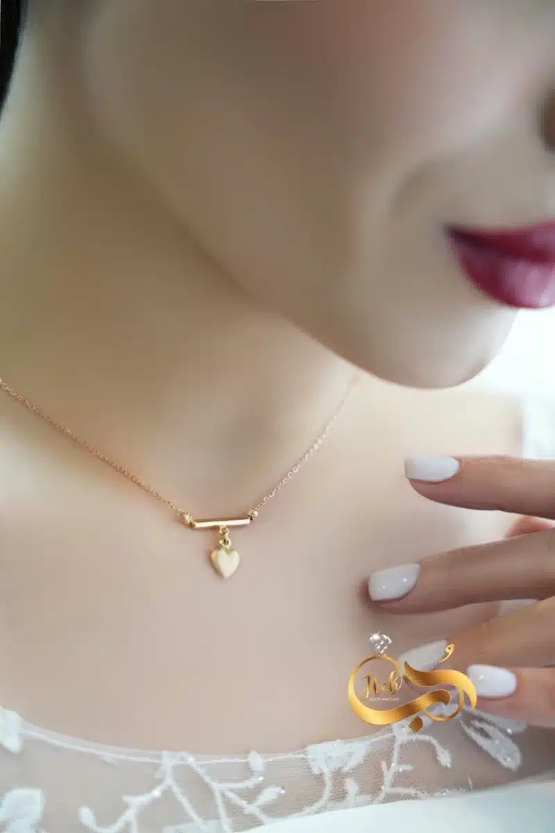 گردنبند قلب آویز
