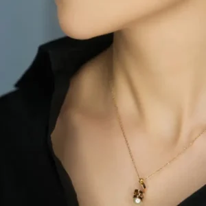 گردنبند مروارید کوچک